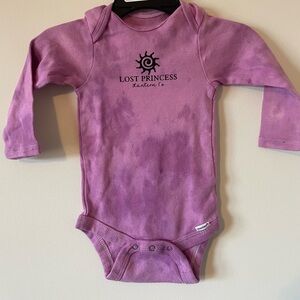NWOT - #3 Handmade Lost Princess Dyed 12M Onsies